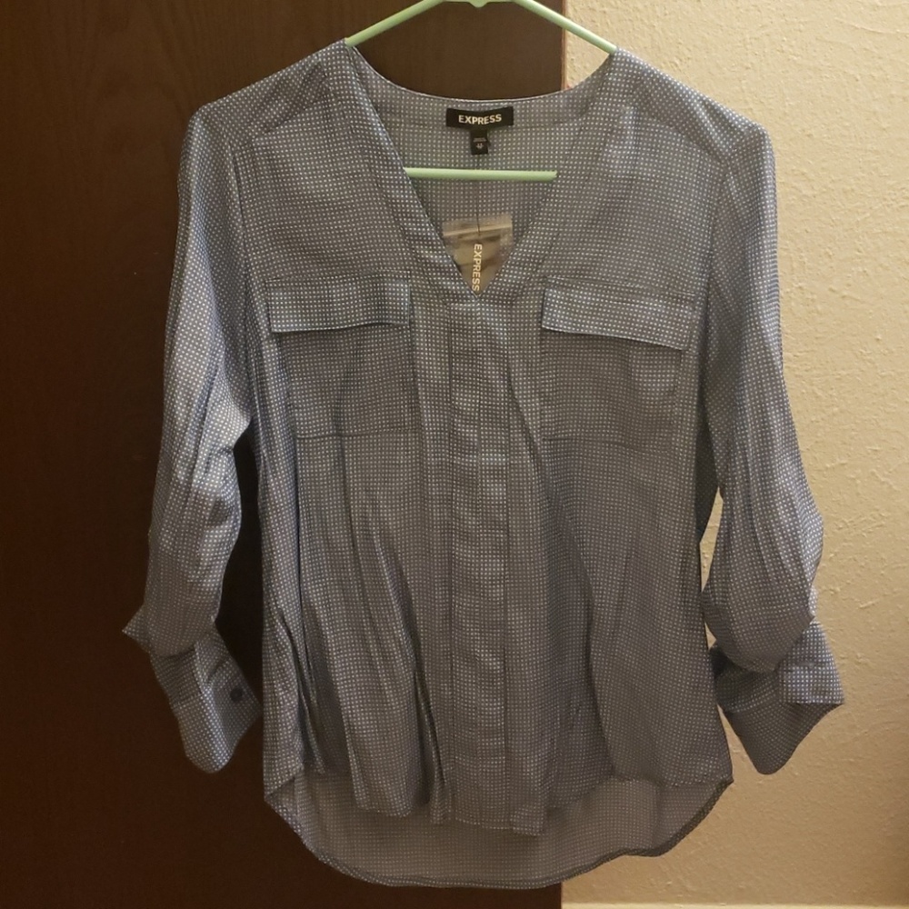 Small Express flannel blouse